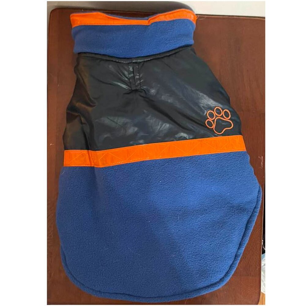 Dog Coat: Fleece Reflective Safety Vest, Large
